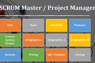 be your scrum master or project manager