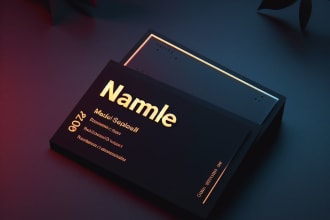 do clean business card, visiting card design