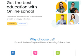 build a school web for online education , study web