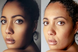 do professional photo beauty retouch photoshop expert