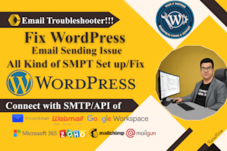 troubleshoot and fix wordpress not sending email problems