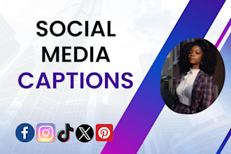 write your social media captions
