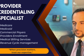 do provider credentialing and payer enrollment services