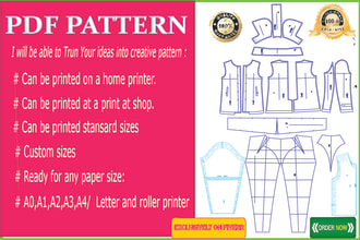 be your PDF pattern maker, do grading and adjustments