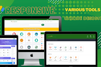 develop SEO tools website for you