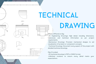 draw technical drawings from your pictures