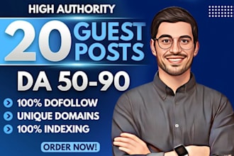 do high da guest posts link buiding on da 50 authority blogs dofollow backlinks