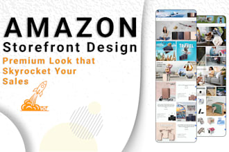 do amazon brand store and amazon storefront design