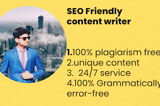 write SEO website content