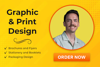 create attention grabbing brochures or flyers for you