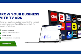launch ctv video ads on streaming TV to reach local households