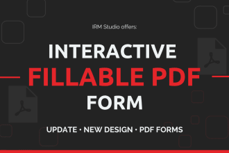 create fillable pdf form