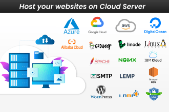 deploy your websites on AWS, azure, digital ocean or google cloud