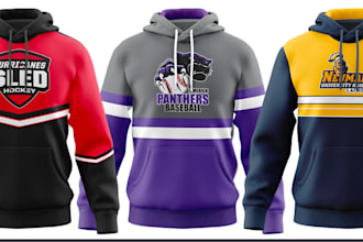 do custom sublimated hoodie design