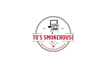 awesome smoked meat logo design