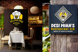do hotel and restaurant logo designs
