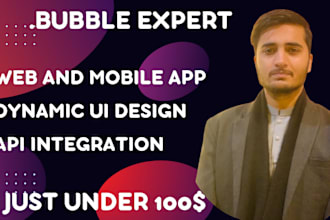 develop bubble webapp bubble io mvp saas