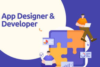 design and develop your mobile app using flutter