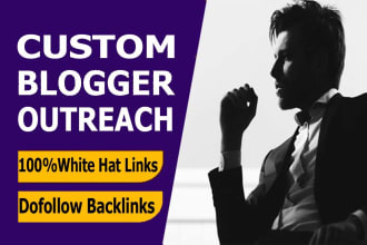 do blogger outreach white hat seo backlinks