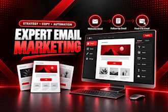 setup professional email campaign with automation in systeme io or mailchimp