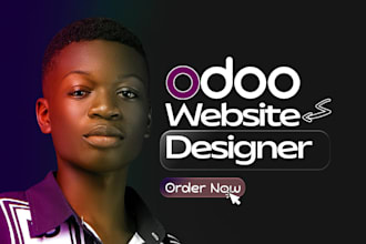 design and redesign odoo website