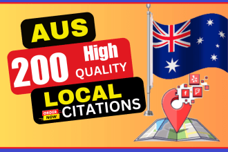 create australia local citation for local SEO manually