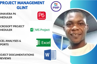 create schedules, gantt charts on primavera p6 or ms project