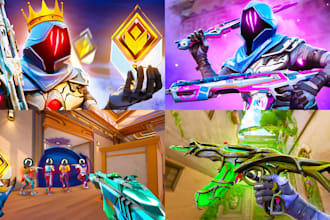 design valorant thumbnail for high CTR