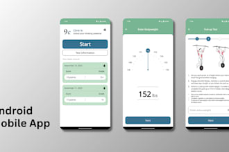 design and build an android mobile app