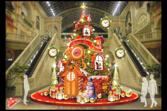 provide 2d mall visual design