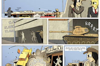 draw full comic pages
