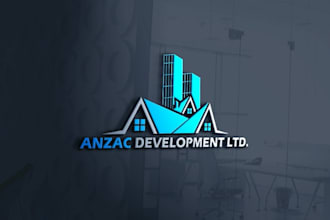 design modern real estate logo
