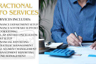 provide fractional cfo services for your startup