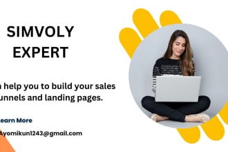 help you build your funnels on simvoly