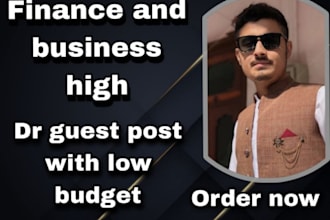publish on high authority websites finance and business