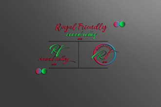 do luxury golden signature logo