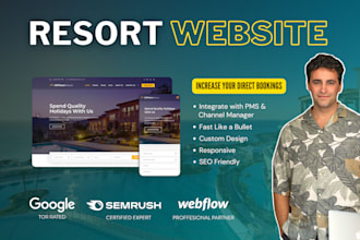 build your resort website