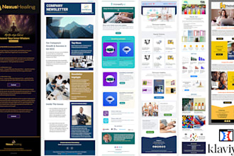 design clickfunnels or klaviyo or kit email template