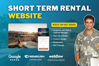 build your short term rental website