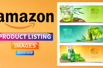 provide amazon product listing lifestyle images and ebc a plus content
