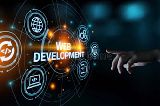 do web development front and back end
