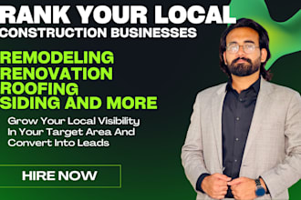 do SEO for construction companies, contractors boost website local visibility