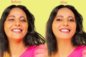 do photo retouching, fashion, product image retouching