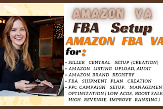 do amazon set up, amazon va for amazon seller account set up