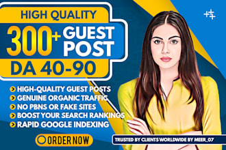 guest post, high da, google rank, organic traffic backlinks