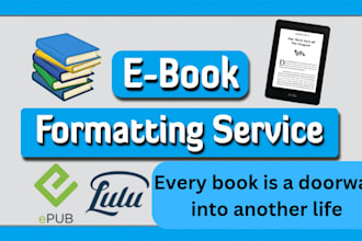convert pdf to epub and do ebook formatting