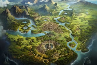 create your fantasy maps for dnd