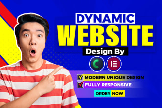 build dynamic wordprss website by crocoblock or elementor pro