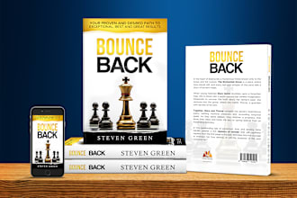 design professional book cover design or ebook cover