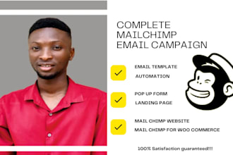 do shopify klaviyo mailchimp email marketing campaign flows